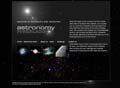 website design for astronomy fiordland
