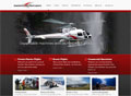 website design for southern lakes helicopters